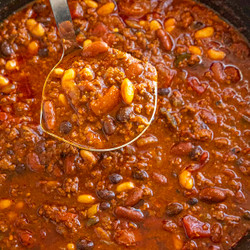 Three Bean Chili Recipe