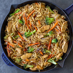 Chicken Lo Mein (crazy Easy)