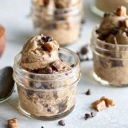 Dairy-free Almond Butter Banana Ice Cream