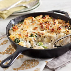 Chicken &amp; Broccoli Skillet Casserole