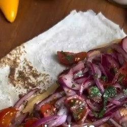 Sheet Pan Chicken Kefta Wraps