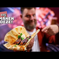 Black Angus Kebab Spiesen Op De Bbq