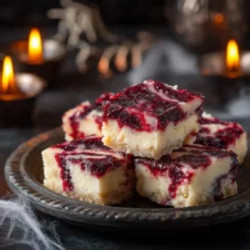  halloween Vampire Coconut Blood Fudge 