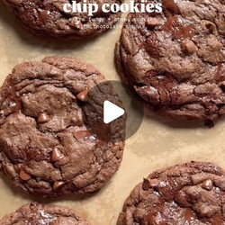 Double Chocolate Chip Cookies