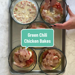 Stay Fit Mom Green Chile Chicken Bakes