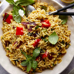 Roasted Veggie Pasta Salad Recipe