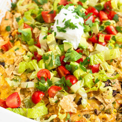 Chicken Taco Casserole