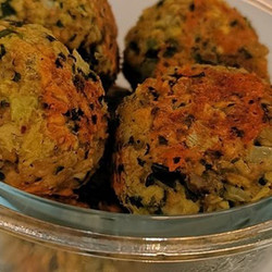 Pikante Quarkfrikadellen