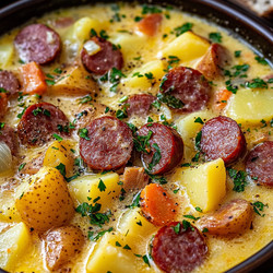 Kielbasa Potato Soup