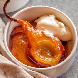 Jesse’s Baked Pears With Brown Sugar And Butter