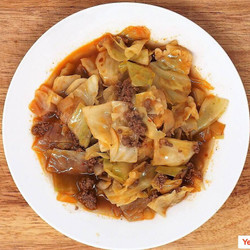 Beef Kapuska (turkish Cabbage Stew)