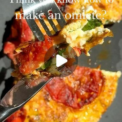 Veggie Omelette With Feta