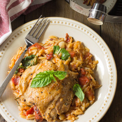 Instant Pot Italian Chicken Orzo