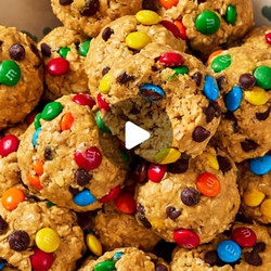 Monster Cookie Protein Energy Bites