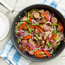 Italian Sausage, Peppers, And Onions