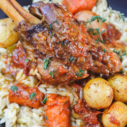 Easy Braised Lamb Shanks Recipe