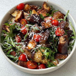 Roasted Eggplant Salad
