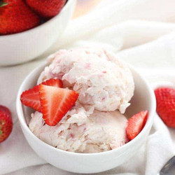 No-churn Strawberry Ice Cream Recipe