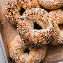 Homemade High Protein Bagels