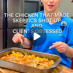 Greek Lemon Chicken Thighs With Baby Yukon Gold Potatoes
