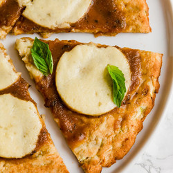 Zucchini Pizza Crust (paleo, Aip)