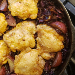 Oktoberfest Chicken And Red Cabbage