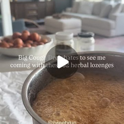 Herbal Rosehip And Marshmallow Root Cough Drops