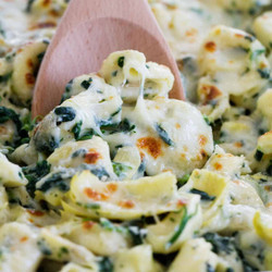 Spinach And Artichoke Tortellini Bake