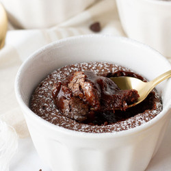 Carnival Cruise Line Warm Chocolate Melting Cake