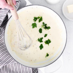 Butter And Garlic Cream Sauce
