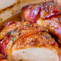 Bacon Brown Sugar Garlic Chicken