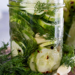 Refrigerator Pickles