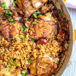 One Pot Chicken And Dirty Rice