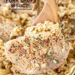 No-peek Pork Chops And Rice