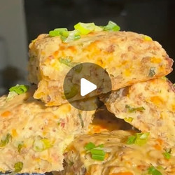 Savory Bacon Sausage Scones brekky baking