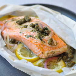 Salmon In Parchment