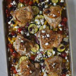 Sheet Pan Greek Chicken