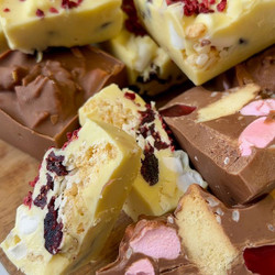 No-mix White Christmas Rocky Road Recipe