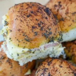 Baked Ham And Cheese Sliders