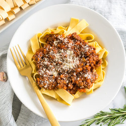 Pappardelle Bolognese