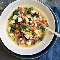 Garbure (french Ham And Vegetable Stew)