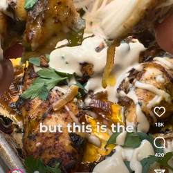 One-pan Chicken Shawarma