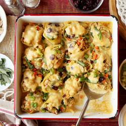 Stuffed Thanksgiving Pasta Shells