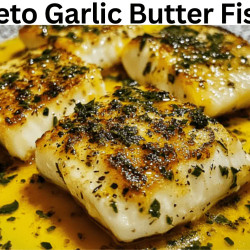 Keto Garlic Butter Fish