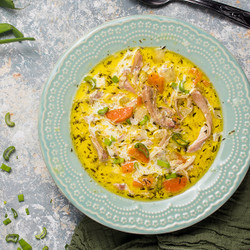 Keto Chicken Pot Pie Soup [instant Pot]