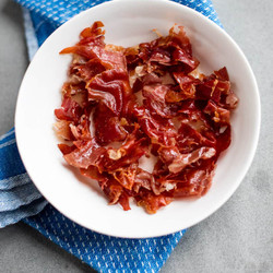Crunchy Prosciutto Crisps