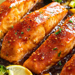 Honey Glazed Salmon