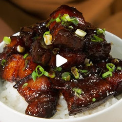 Braised Chinese Pork Belly (hong Shao Rou)