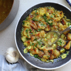Golden Garlic Soup
