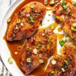 Garlic Chicken With Honey